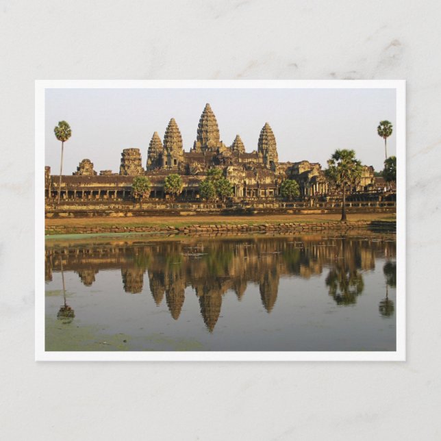 Kambodja | Angkor Wat Resebild Kort (Framsida)