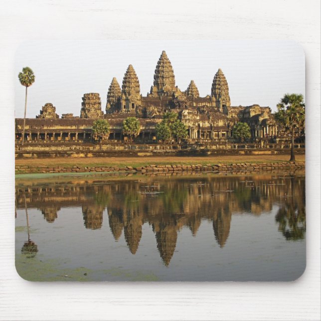 Kambodja | Angkor Wat Travel Photo Mousepad Musmatta (Framsidan)