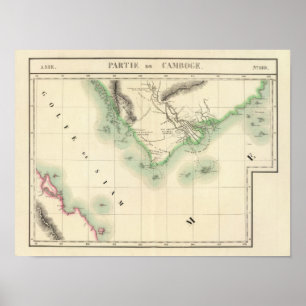 Kambodja, Asien 110 Poster