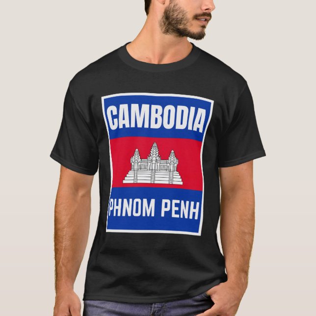 Kambodja � Australiens anda T Shirt (Framsida)