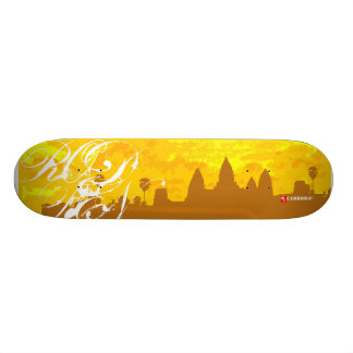 Kambodja : en old school skateboard bräda 21,6 cm