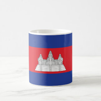 Kambodja Flagga Kaffemugg
