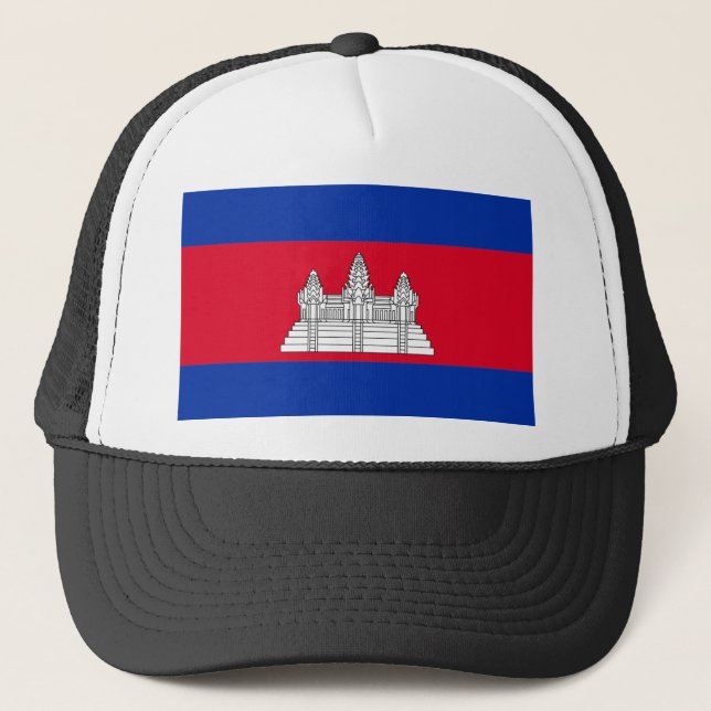 Kambodja Flagga Keps (Framsida)