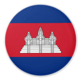 Kambodja flagga knopp
