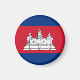 Kambodja flagga magnet