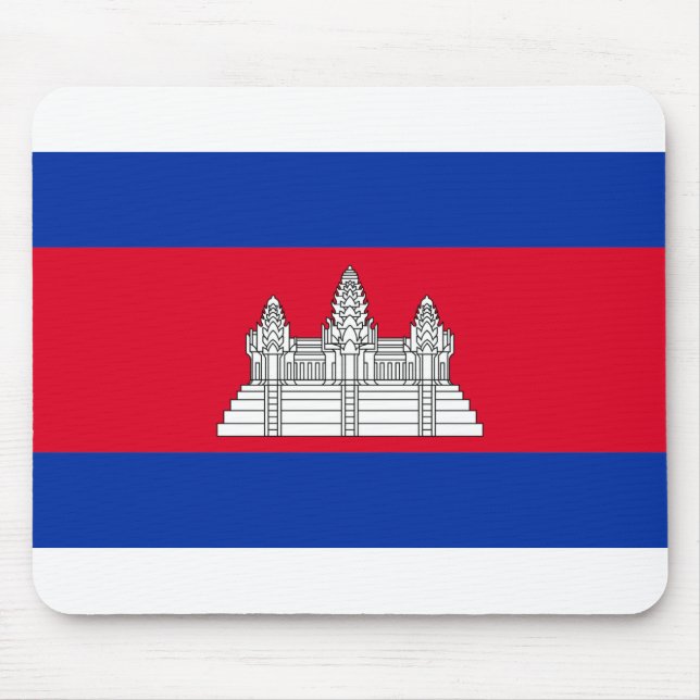 Kambodja Flagga Musmatta (Framsidan)