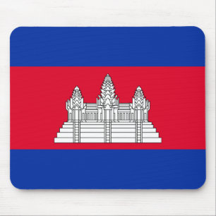 Kambodja Flagga Musmatta