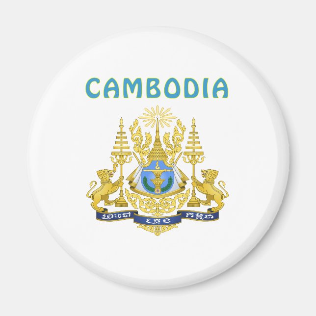 Kambodja Jackar om Arm Magnet (Framsidan)