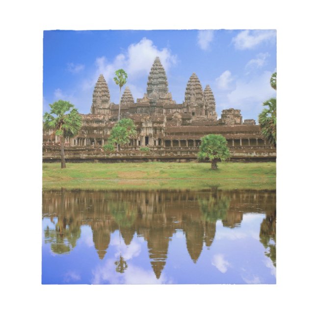 Kambodja, Kampuchea, Angkor Wat temple. Anteckningsblock (Framsida)