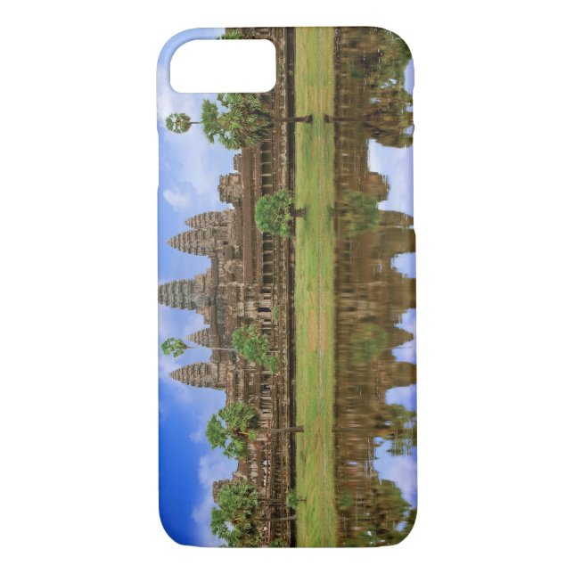 Kambodja, Kampuchea, Angkor Wat temple. Case-Mate iPhone Skal (Baksida)