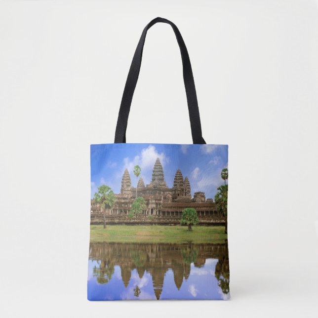 Kambodja, Kampuchea, Angkor Wat-templet Tygkasse (Framsida)
