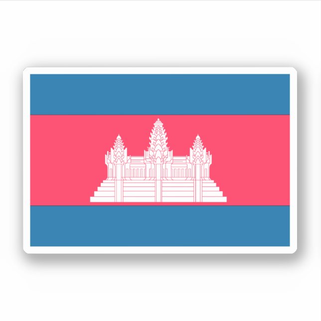 Kambodja Klistermärken (Framsida)