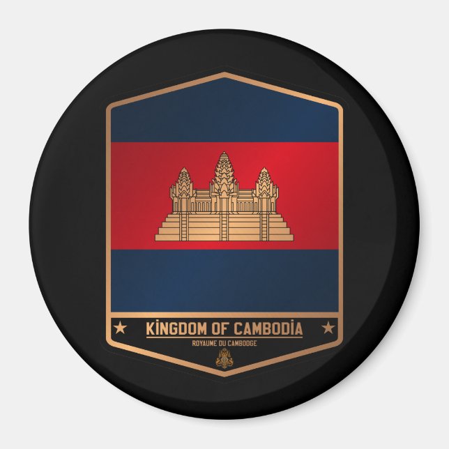 Kambodja Magnet (Framsidan)