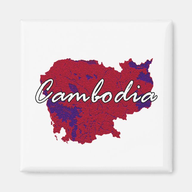 Kambodja Magnet (Framsidan)