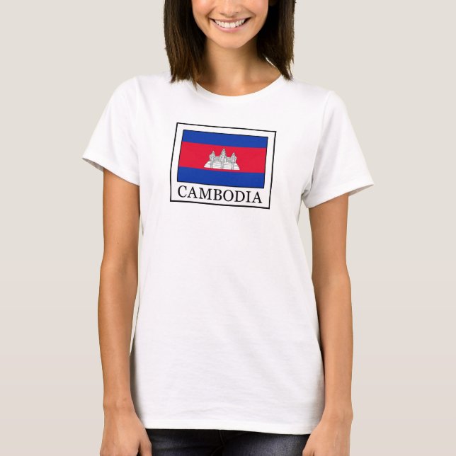 Kambodja Tee Shirt (Framsida)