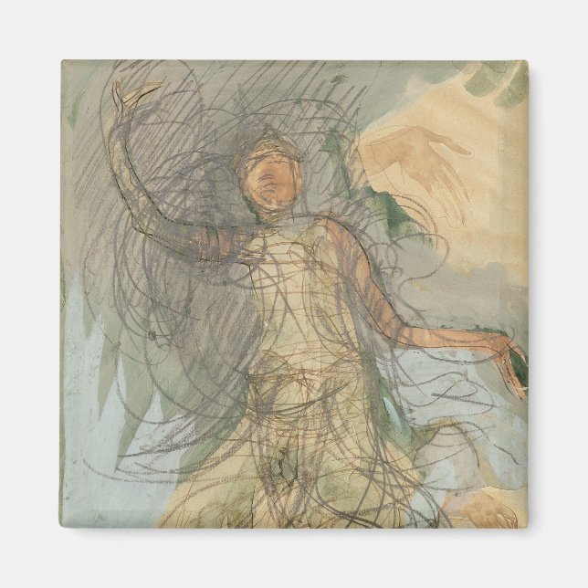 Kambodjansk dansare magnet (Framsidan)