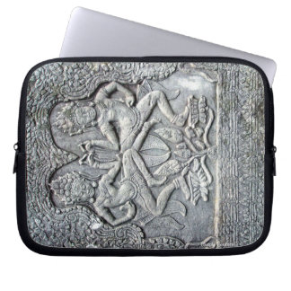 Kambodjanska dansare som snider elektronikfodral laptop sleeve