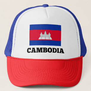 Kambodjanska Flagga Keps