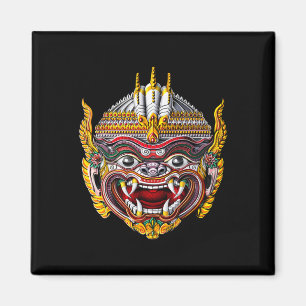 Kambodjanska Khmer Hanuman Reamker Traditional Dan Magnet