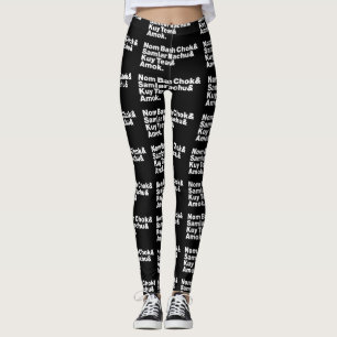 Kambodjanska / Khmer Street Food Leggings