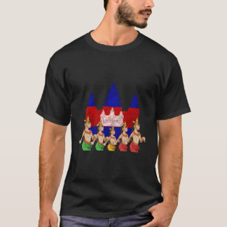 Kambodjanska Khmer Traditional Dance Apsara T Shirt