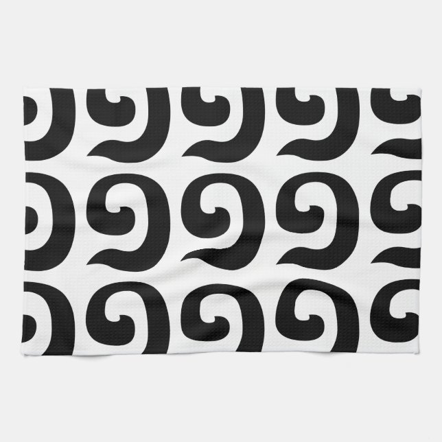 Kambodjanska nr 1 / 1 / ១ (Muakj) Khmer Kökshandduk (Horisontell)