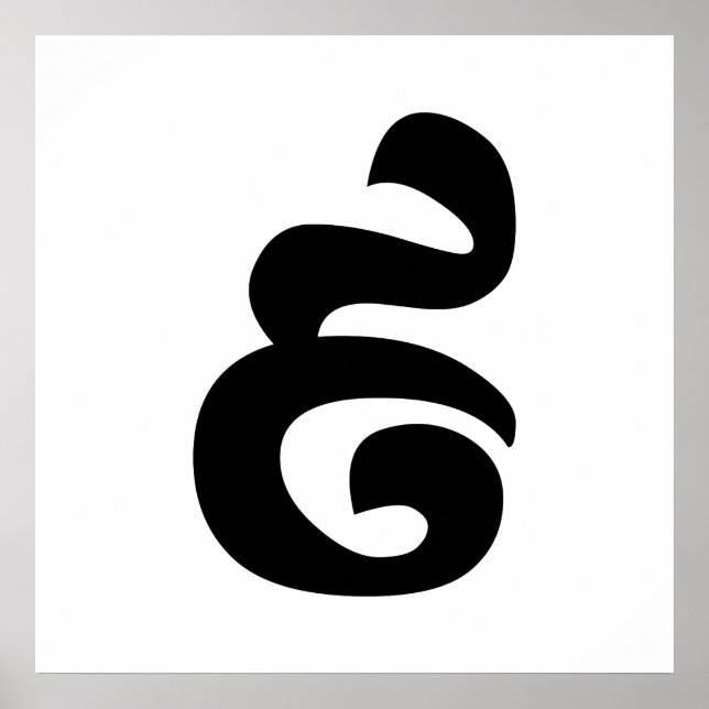 Kambodjanska nr 9 / nio / ៩ (Pram Buen) Khmer Poster (Framsidan)