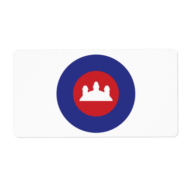 Kambodjanska Roundel Fraktsedel (Framsidan)