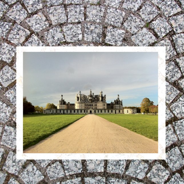 Kamborstslott, Frankrike Vykort (Skapare uppladdad)