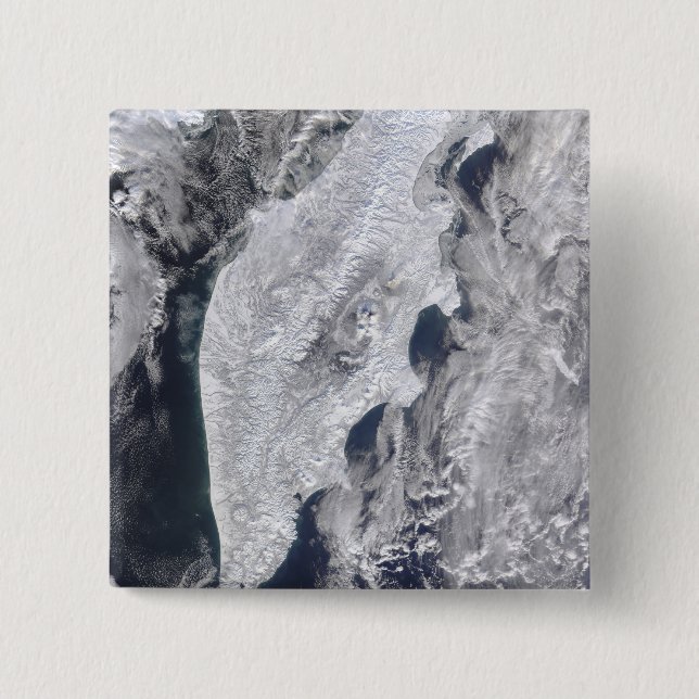 Kamchatka Peninsula, Östra Ryssland 2 Knapp (Framsida)