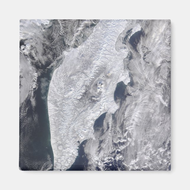 Kamchatka Peninsula, Östra Ryssland 2 Magnet (Framsidan)