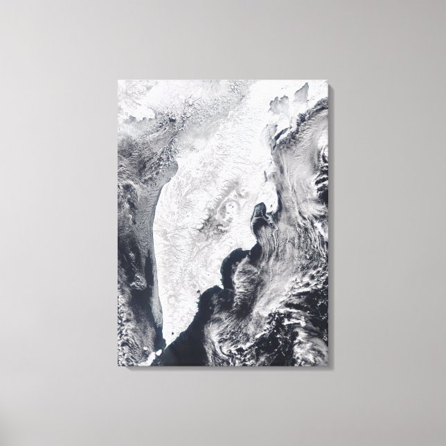 Kamchatka Peninsula, Östra Ryssland Canvastryck (Framsida)