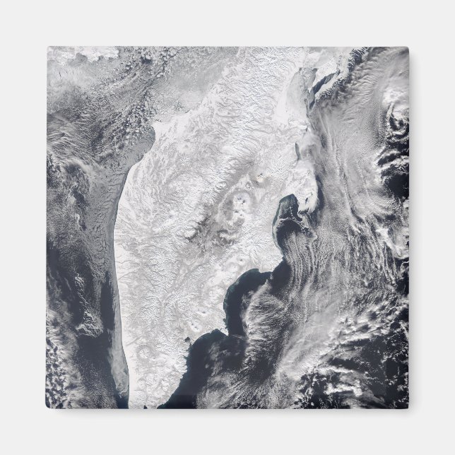 Kamchatka Peninsula, Östra Ryssland Magnet (Framsidan)