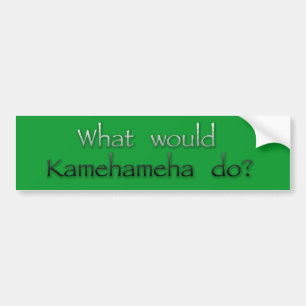 kamehameha bumpah bildekal