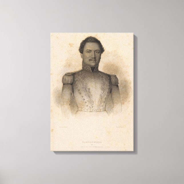 Kamehameha, Hawaii Canvastryck (Framsida)