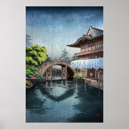 Kameido Tenmangu av Tsuchiya Koitsu Poster