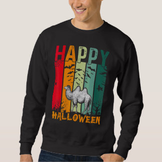 Kamel   Flickor Pojkar Retro Stil Halloween Middag Lång Ärmad Tröja