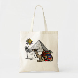 Kamel i Egypten T-Shirt Tygkasse