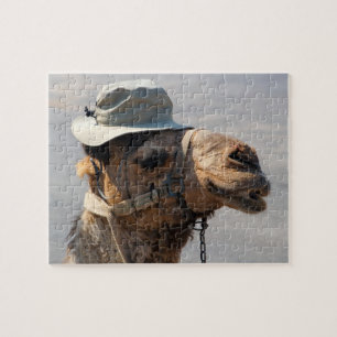 Kamel i en hatt! pussel