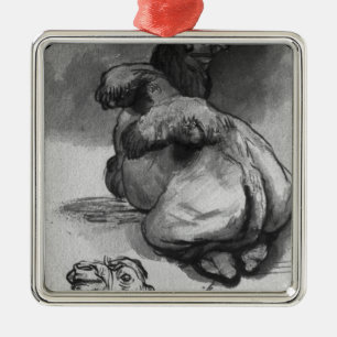 Kamel Julgransprydnad Metall