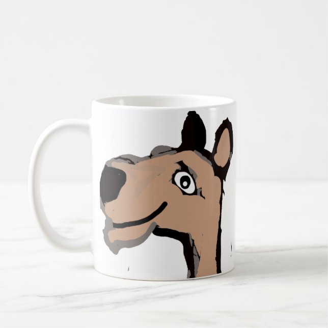 Kamel Kaffemugg (Vänster)