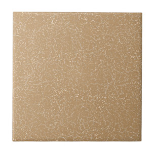 Kamel Latte Tan Crackle Glaze Solid Färg Tile Kakelplatta