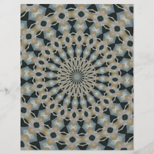 Kamel och Teal Kaleidoskop
