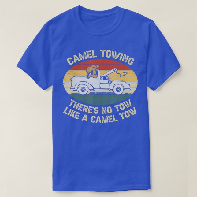 Kamelbogsering är inte som en Camel Tow T Shirt (Design framsida)