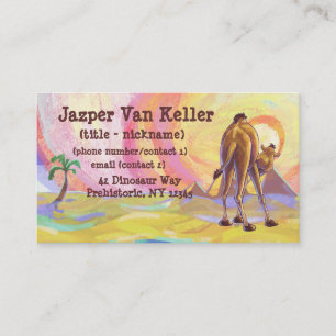 Kamelbrevpapper Visitkort