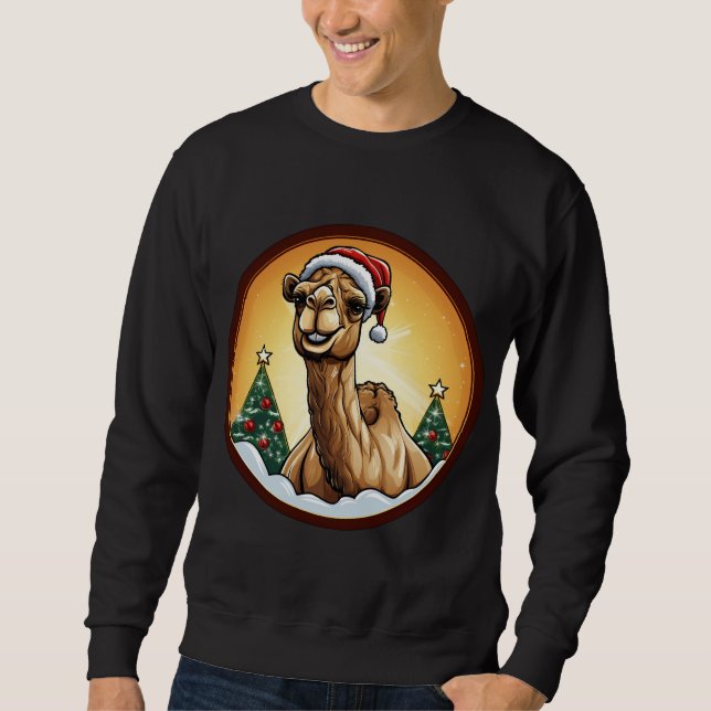 Kameldagen före jul lång ärmad tröja (Framsida)
