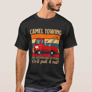 Kameldragningen när den är full drar vi den rakt u t shirt