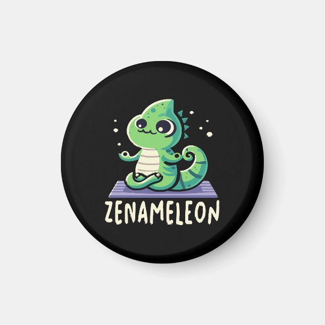 Kameleont älskare magnet (Framsidan)