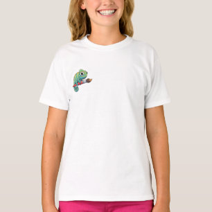 Kameleont Ridning Pensel Barn T Shirt