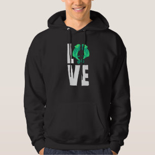 Kameleonter Älskar Reptiler Ödla Geckos Kameleont Hoodie